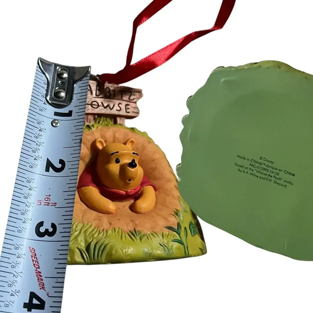 Disney Store 2016 Winnie the Pooh Pooh in Rabbitz Howse Ornament